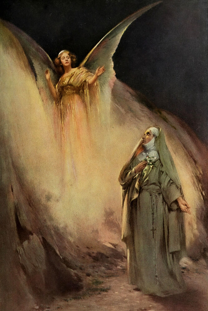 Clara Syde as Angel, Scribners Magazine 46 1909 art print by Eric Pape for $57.95 CAD