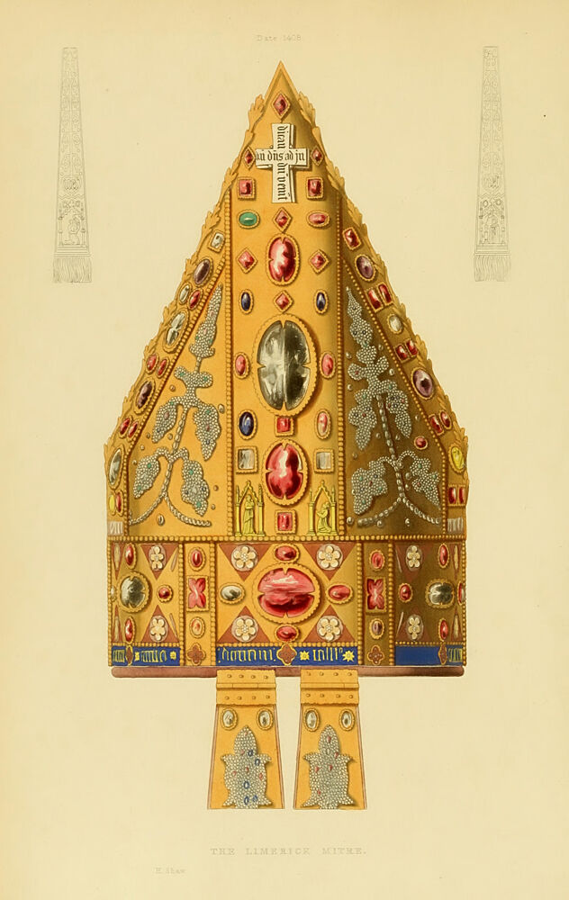 Limerick Mitre, Brasses and Decorations 1843 art print by H. Shaw for $57.95 CAD