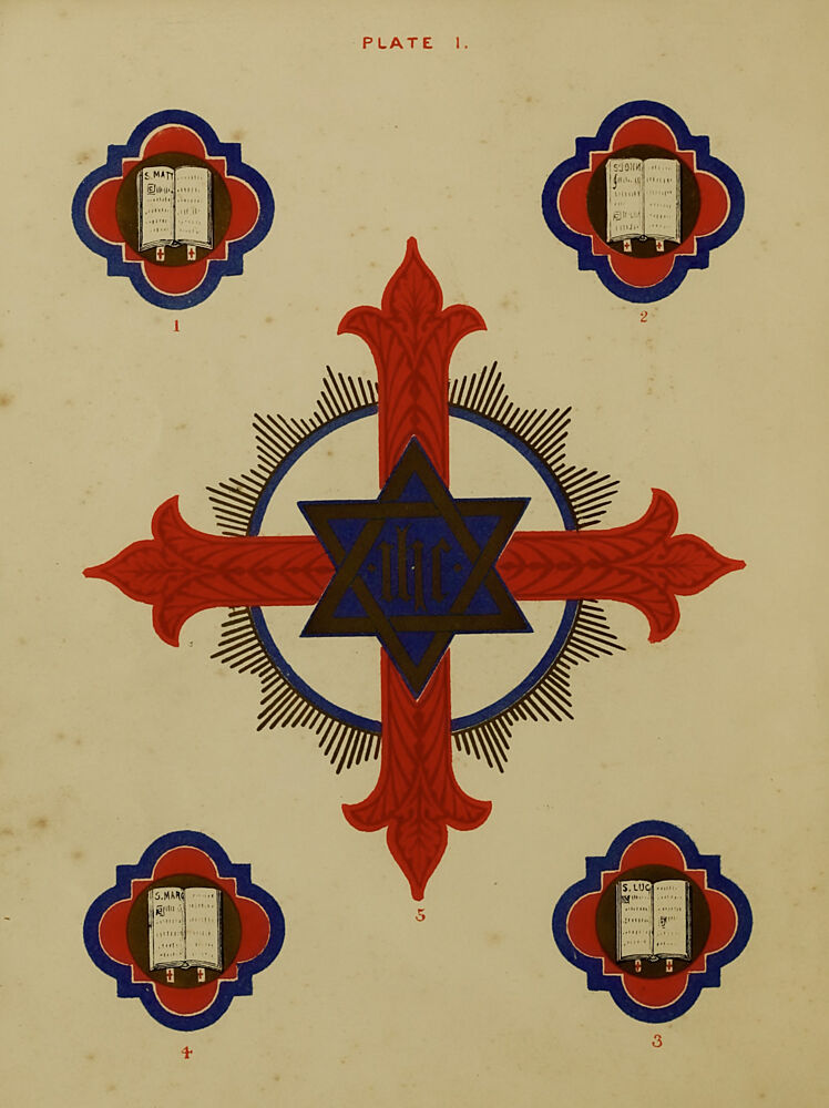 Various 1, Handbook of Christian Symbolism 1865 art print by W. and G. Audsley for $57.95 CAD