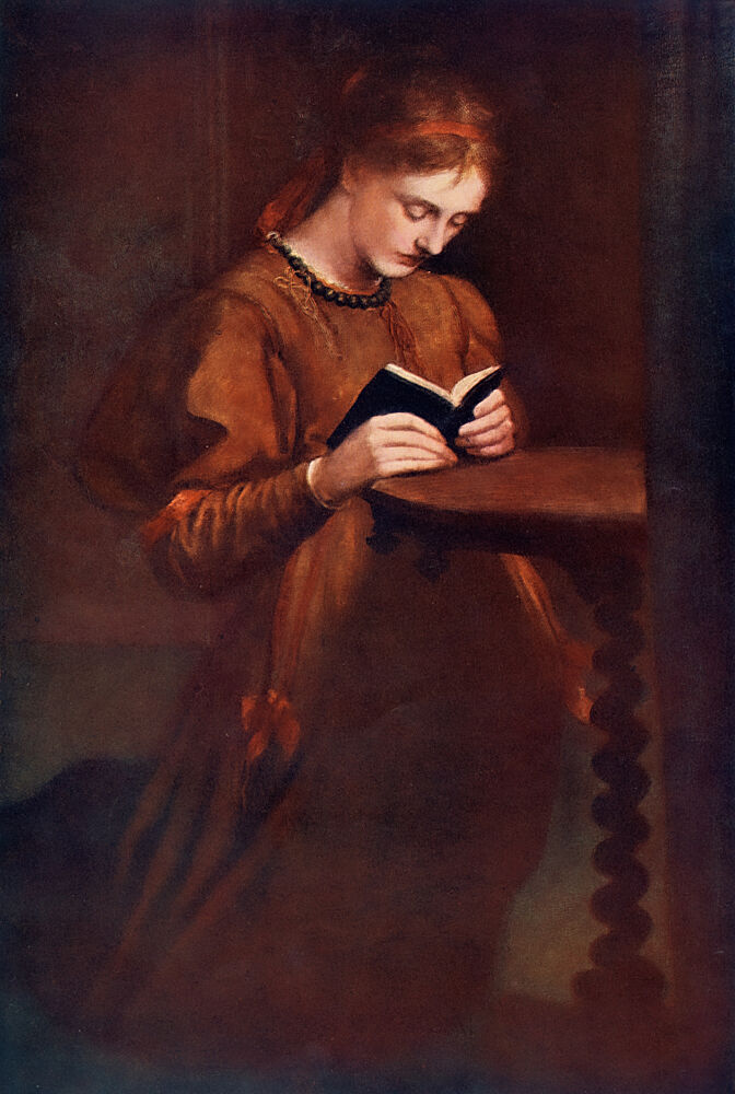 Prayer, Great Pictures in Private Galleries 1905 art print by George Watts for $57.95 CAD