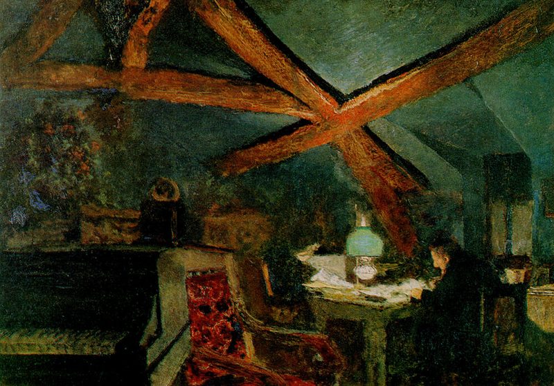 Room under the Eaves 1897 art print by Edouard Vuillard for $57.95 CAD