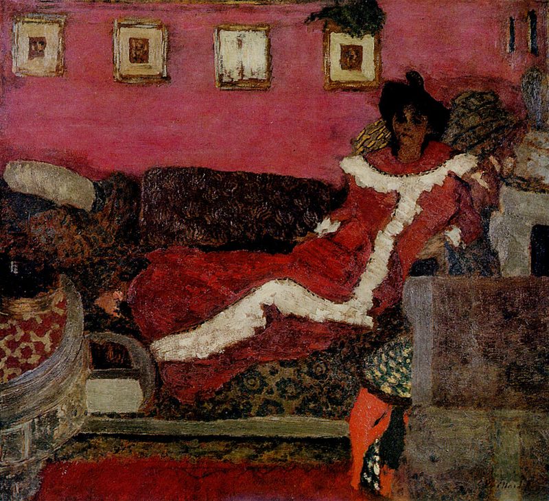 Symphony in Red Ca 1898-1900 art print by Edouard Vuillard for $57.95 CAD