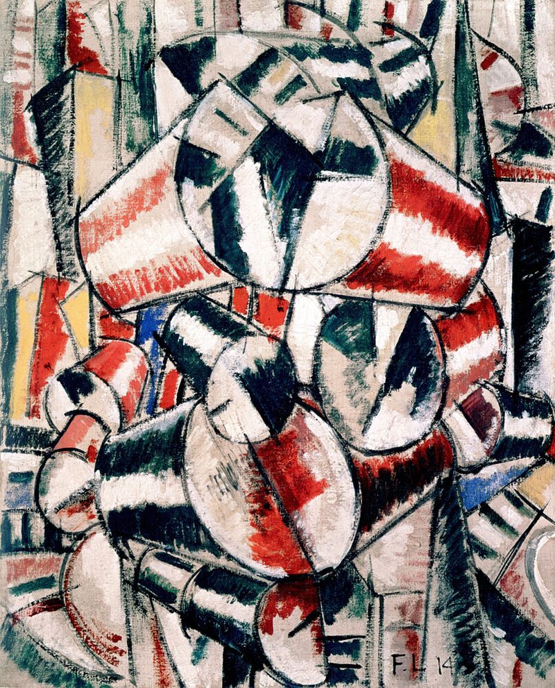 Contrast of Shapes 1914 art print by Fernand Leger for $57.95 CAD