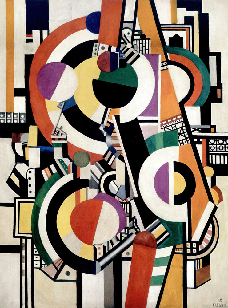 Discs 1918 art print by Fernand Leger for $57.95 CAD