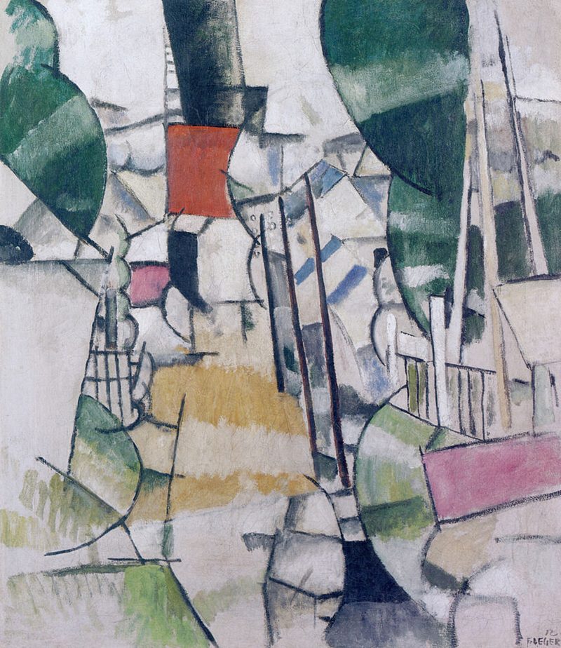 Level Crossing 1912 art print by Fernand Leger for $57.95 CAD