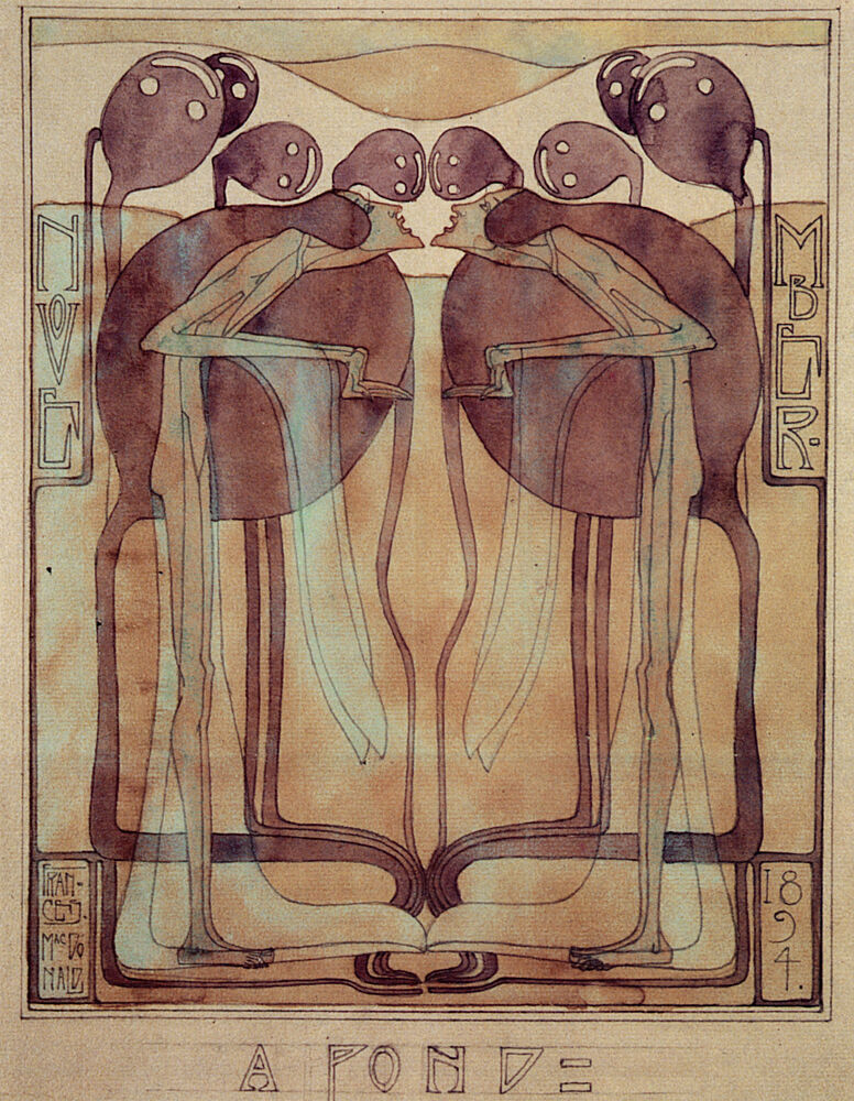 A Pond 1894 art print by Frances Macdonald for $57.95 CAD