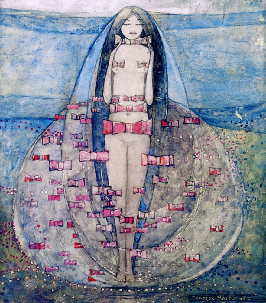Bows Ca 1910 art print by Frances Macdonald for $57.95 CAD