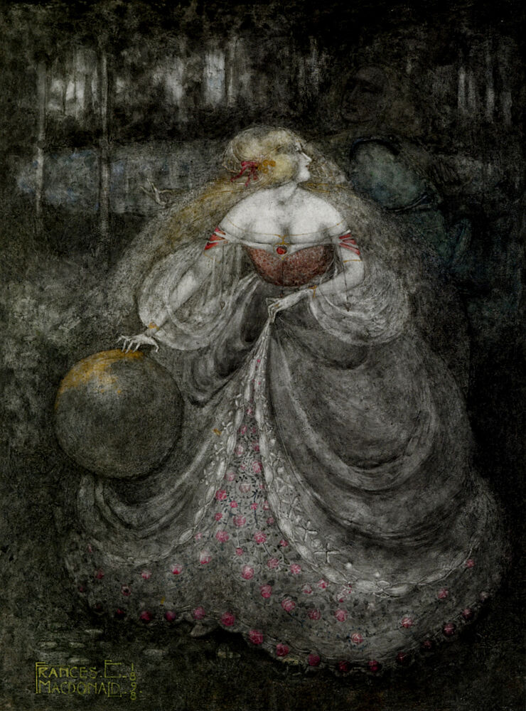 The Frog Prince 1898 art print by Frances Macdonald for $57.95 CAD