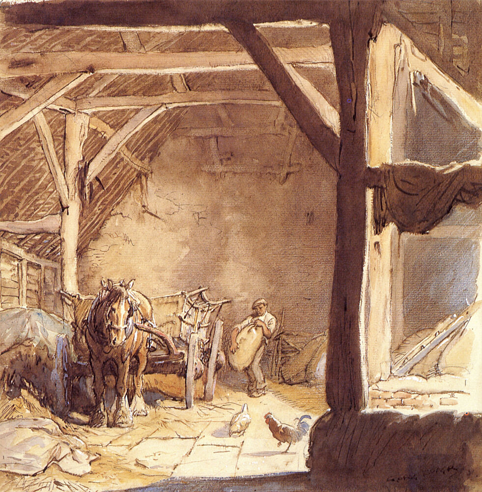 Loading the Cart art print by George Soper for $57.95 CAD