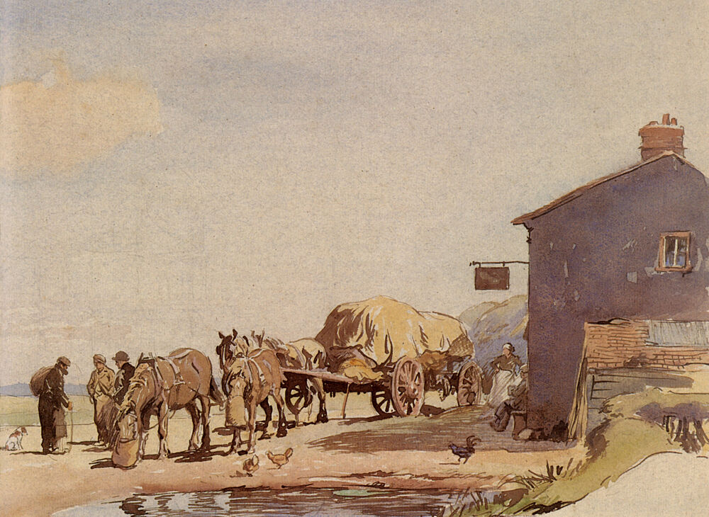 Rest Stop art print by George Soper for $57.95 CAD