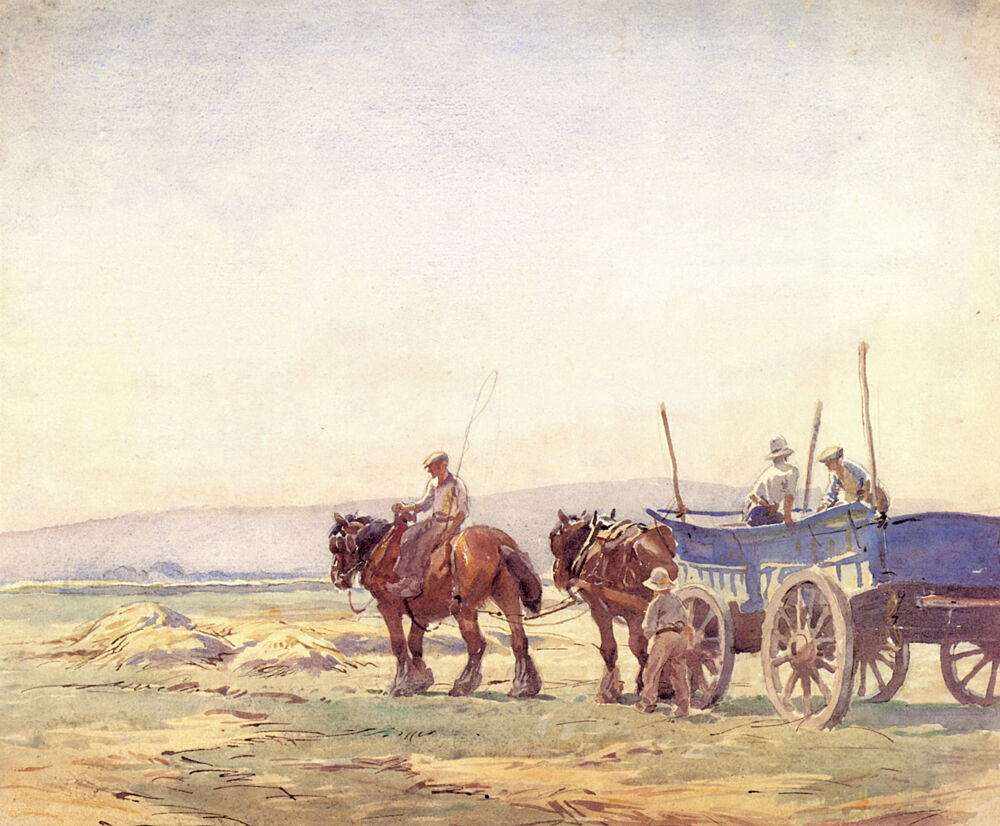Working Horses art print by George Soper for $57.95 CAD