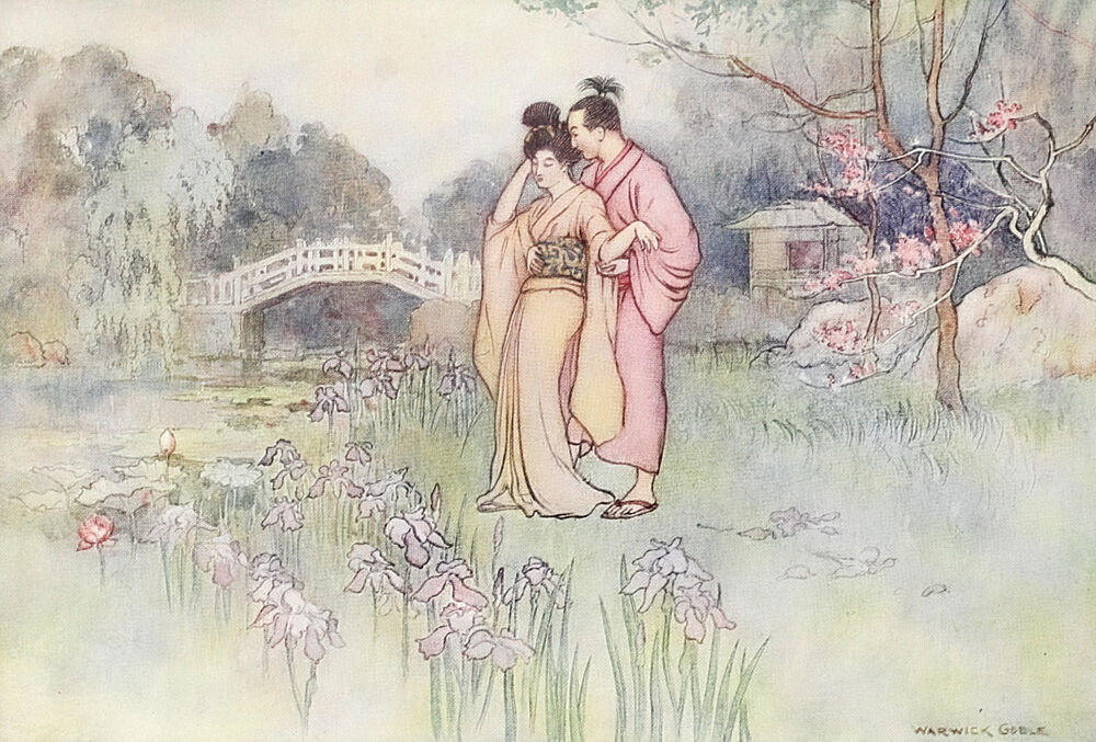 Green Willow, Green Willow 1910 art print by Warwick Goble for $57.95 CAD
