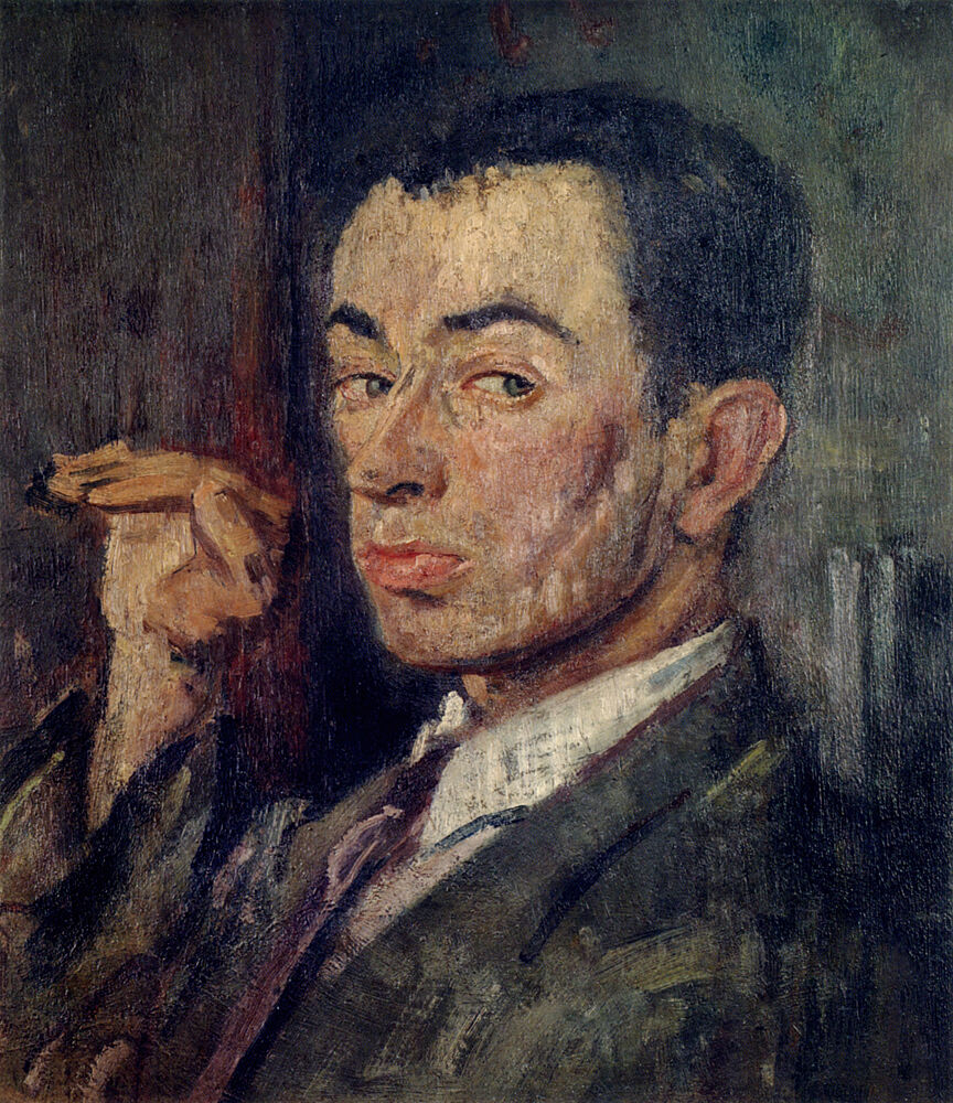 Self-Portrait 1912 art print by Isaac Rosenberg for $57.95 CAD