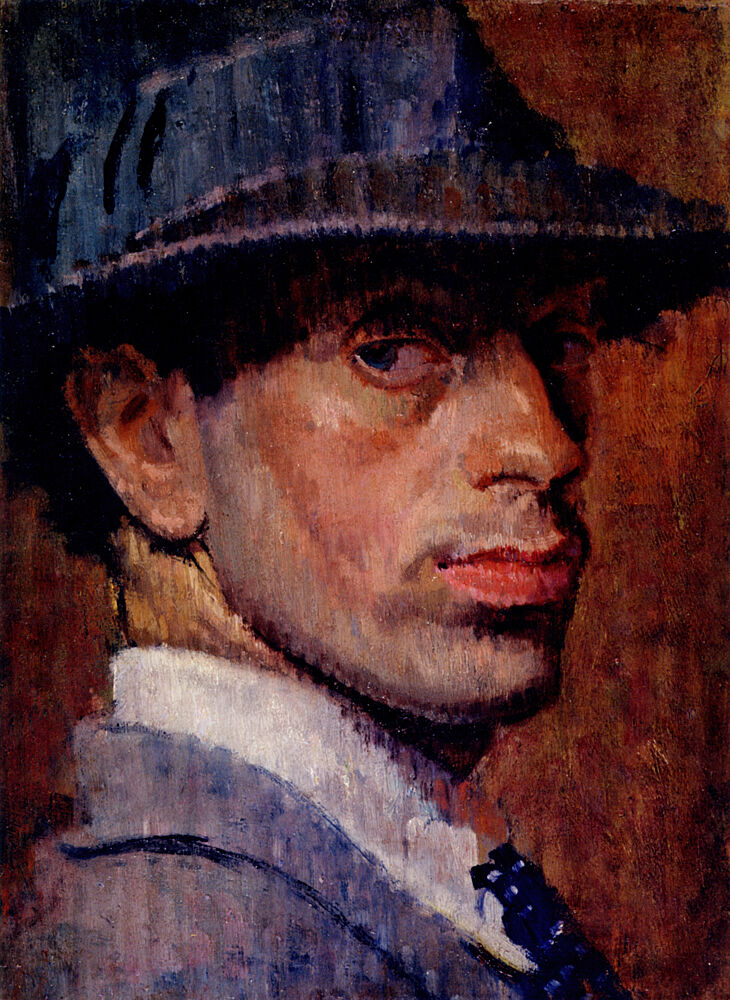 Self-Portrait 1915 art print by Isaac Rosenberg for $57.95 CAD