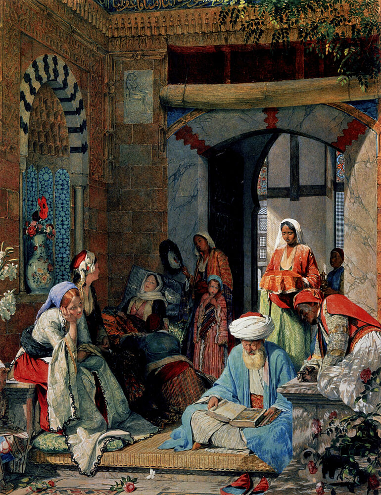And the Prayer of Faith Shall Save the Sick 1872 art print by John F. Lewis for $57.95 CAD