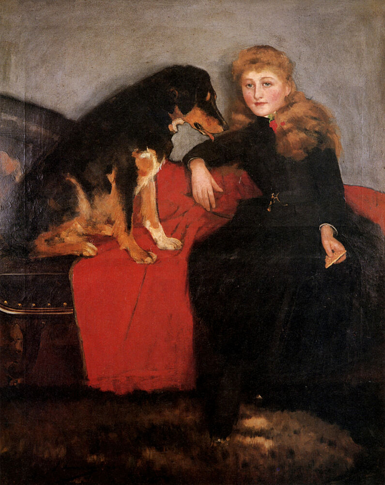 Miss Eva Fulton 1886 art print by John Lavery for $57.95 CAD
