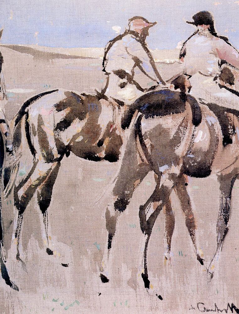 American Jockeys Ca 1900 art print by Joseph Crawhall for $57.95 CAD