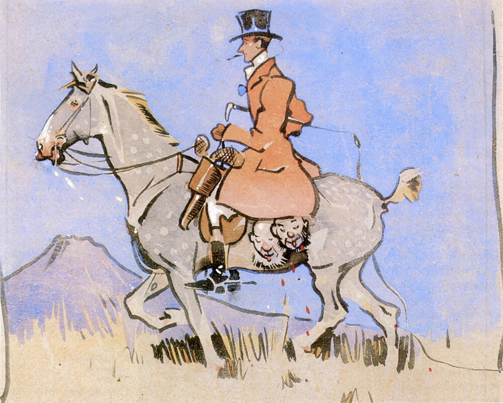 How Crawhall Pictured a Friend in the Boer War Ca 1891 art print by Joseph Crawhall for $57.95 CAD
