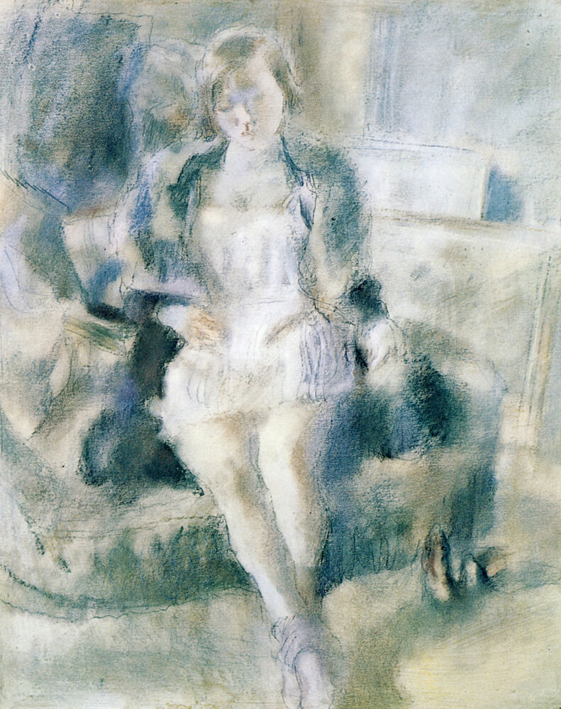Mireille 1930 art print by Jules Pascin for $57.95 CAD