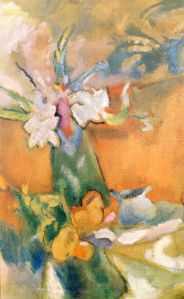 Vase of Flowers 1918 art print by Jules Pascin for $57.95 CAD