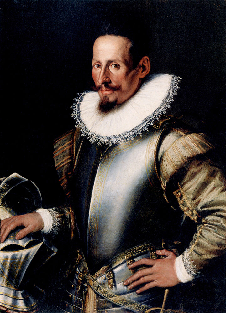 Portrait of a Gentleman in Armour 1590s art print by Lavinia Fontana for $57.95 CAD
