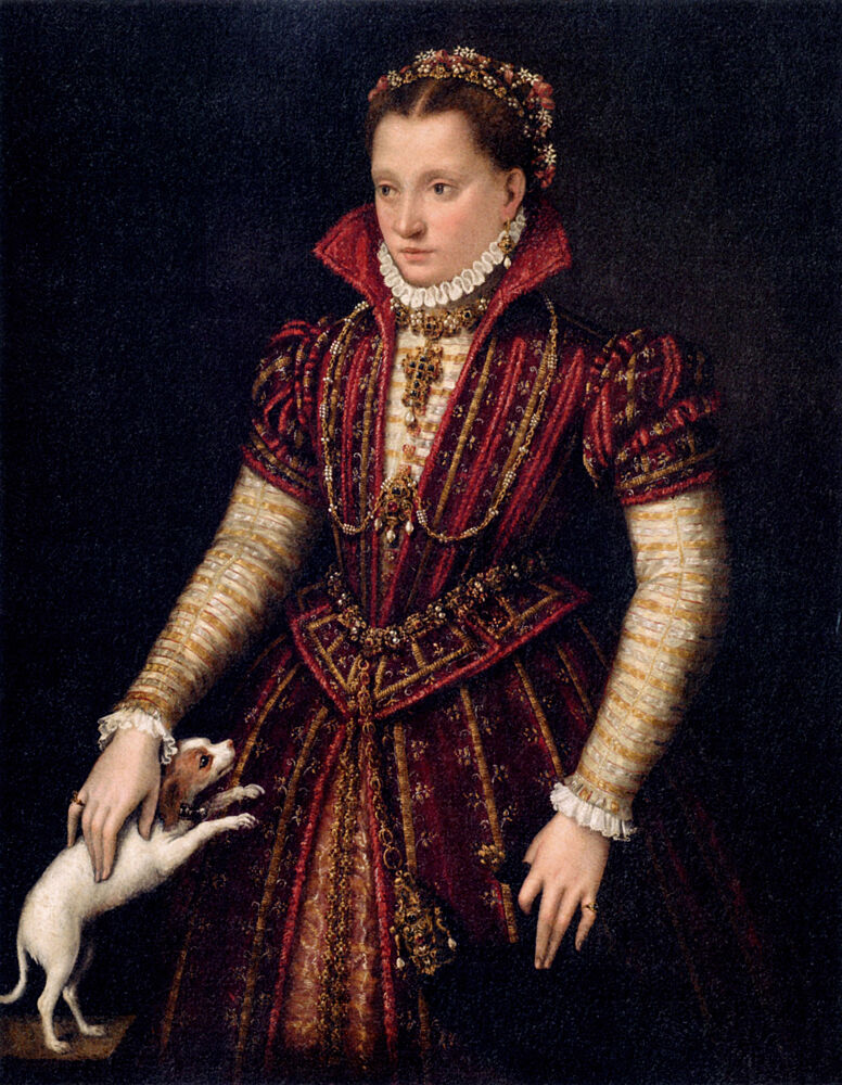 Portrait of a Noblewoman Ca 1590 art print by Lavinia Fontana for $57.95 CAD
