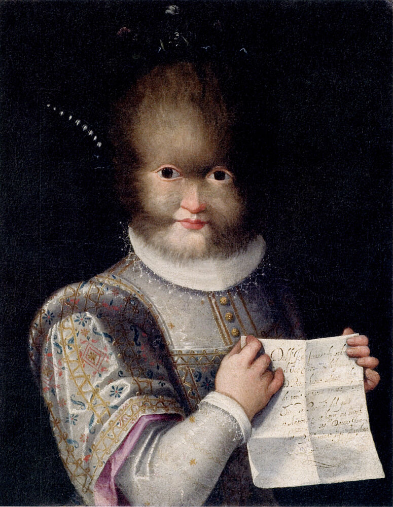 Portrait of Antonietta Gonzalez Ca 1583 art print by Lavinia Fontana for $57.95 CAD