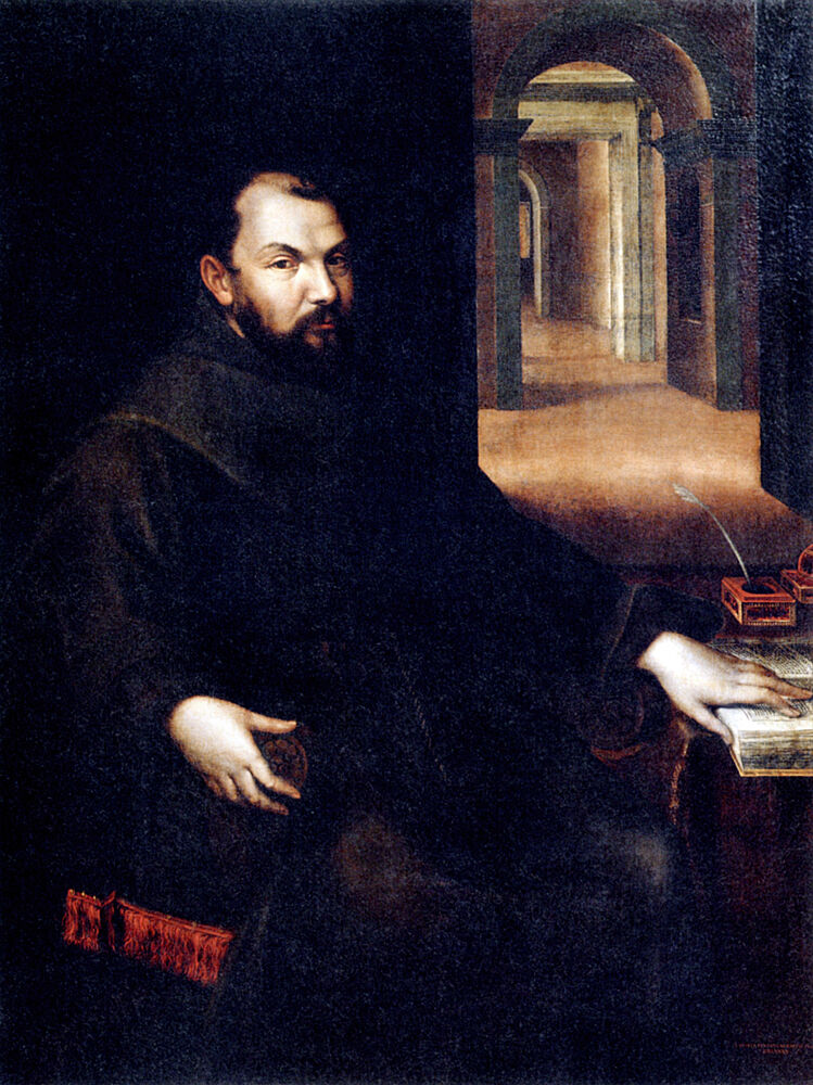 Portrait of Francesco Panigarola 1585 art print by Lavinia Fontana for $57.95 CAD