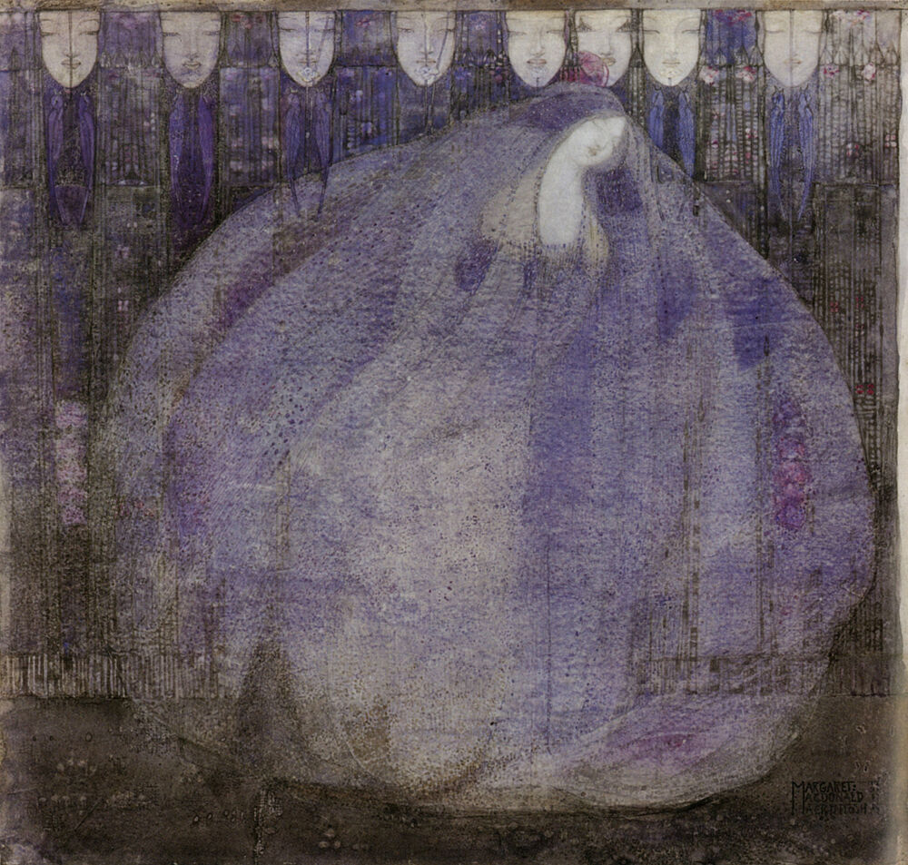 The Mysterious Garden 1911 art print by M. Macdonald Mackintosh for $57.95 CAD