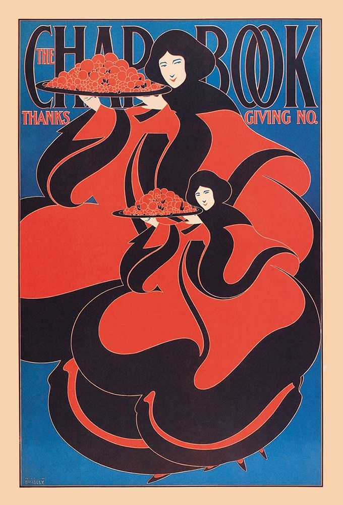 The Chap Book: Thanksgiving, 1895 art print by William H. Bradley for $57.95 CAD