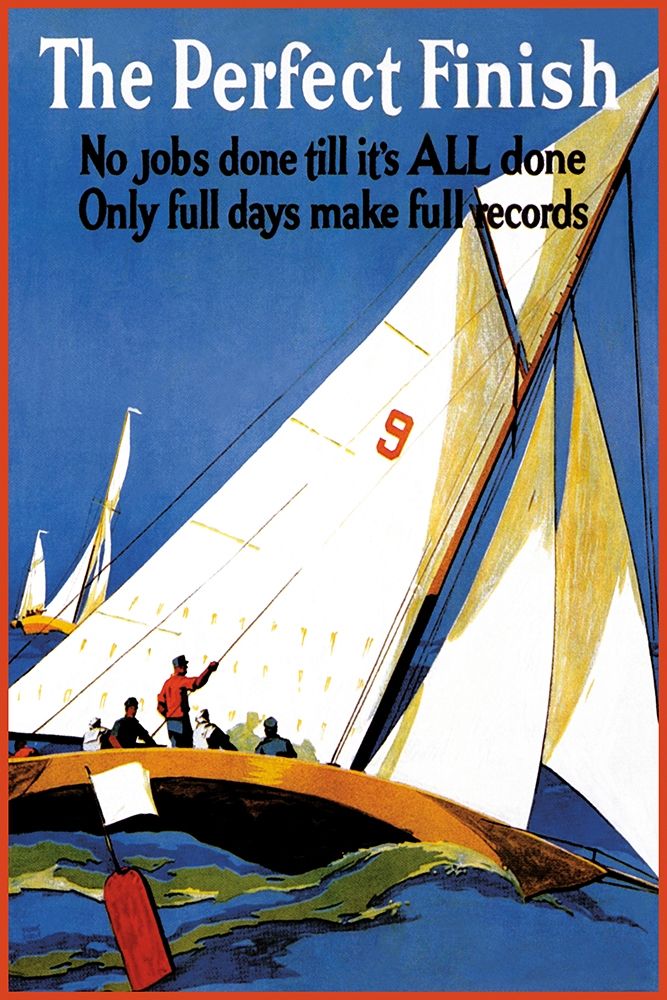 The Perfect Finish, 1929 art print by Roberto Franzoni for $57.95 CAD