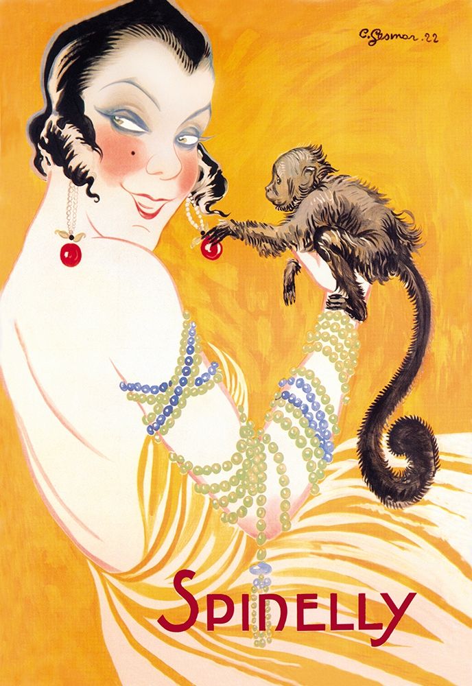 Spinelly, 1922 art print by Charles Gesmar for $57.95 CAD