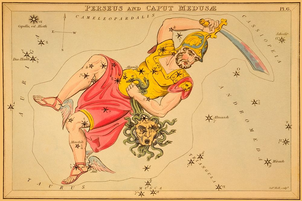 Perseus and Caput Medusæ, 1825 art print by Jehoshaphat Aspin for $57.95 CAD