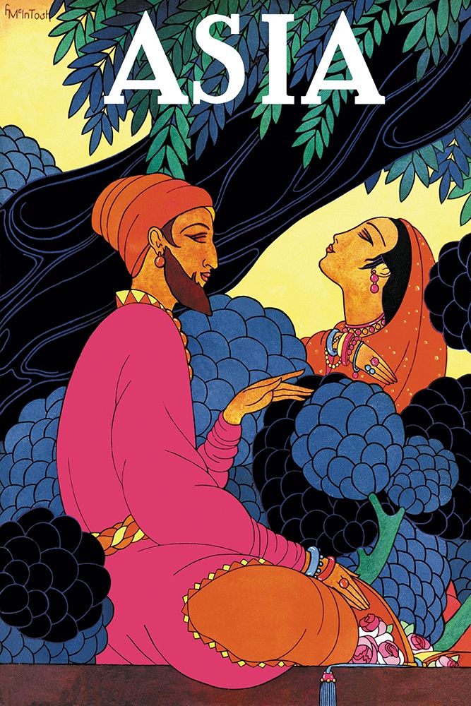 Persia Garden, 1925 art print by Frank McIntosh for $57.95 CAD