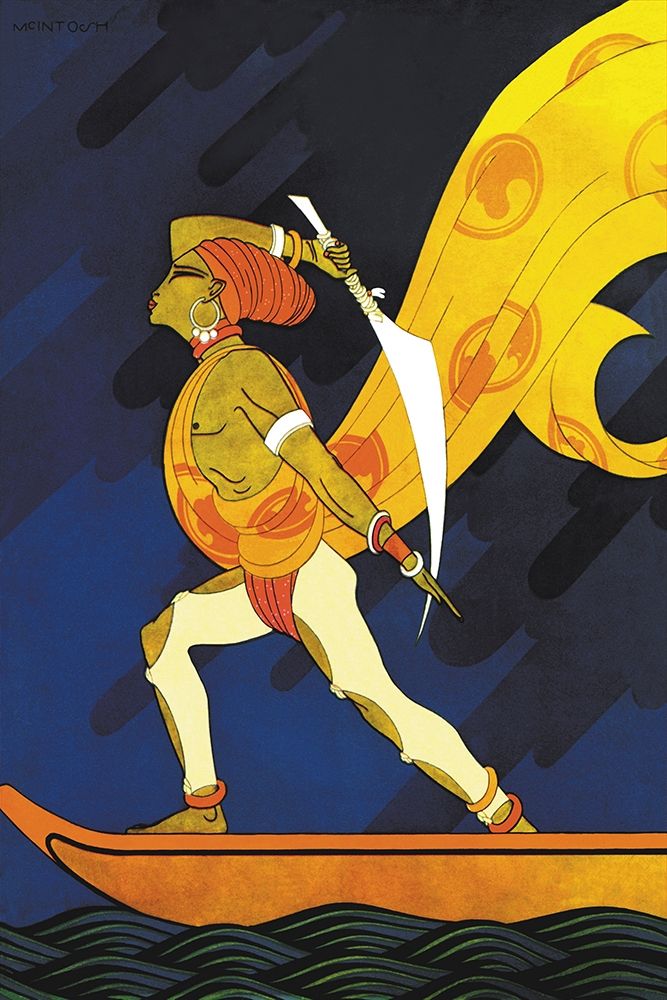The Bark of the False Caliph, 1926 art print by Frank McIntosh for $57.95 CAD