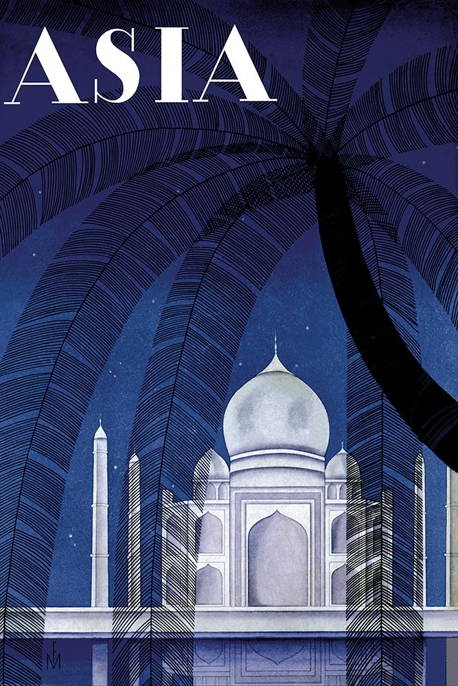 In Agra with Title, 1930 art print by Frank McIntosh for $57.95 CAD