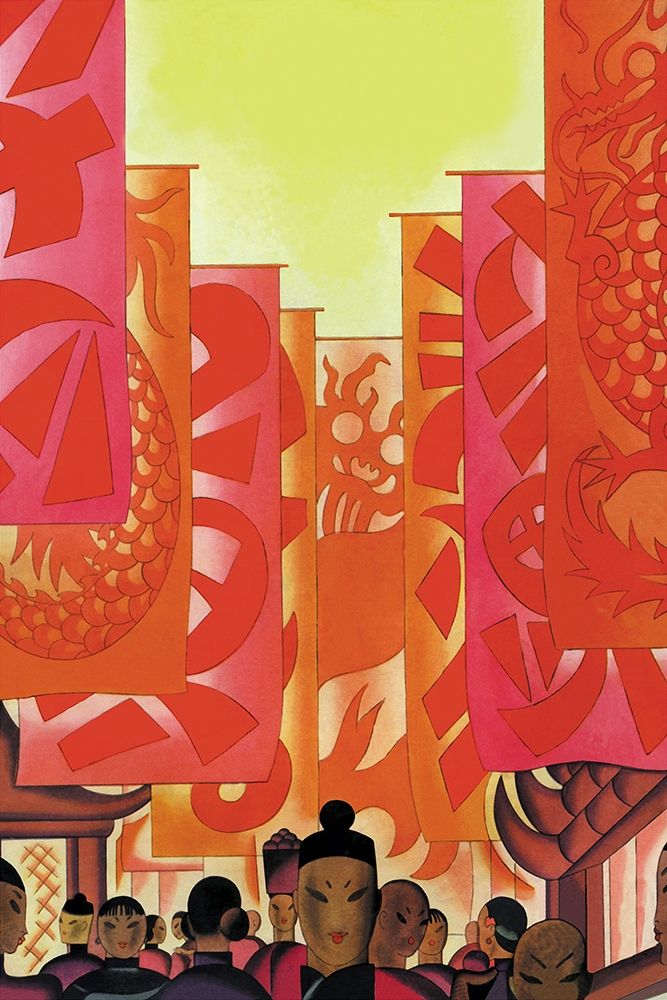 Old China, 1930 art print by Frank McIntosh for $57.95 CAD