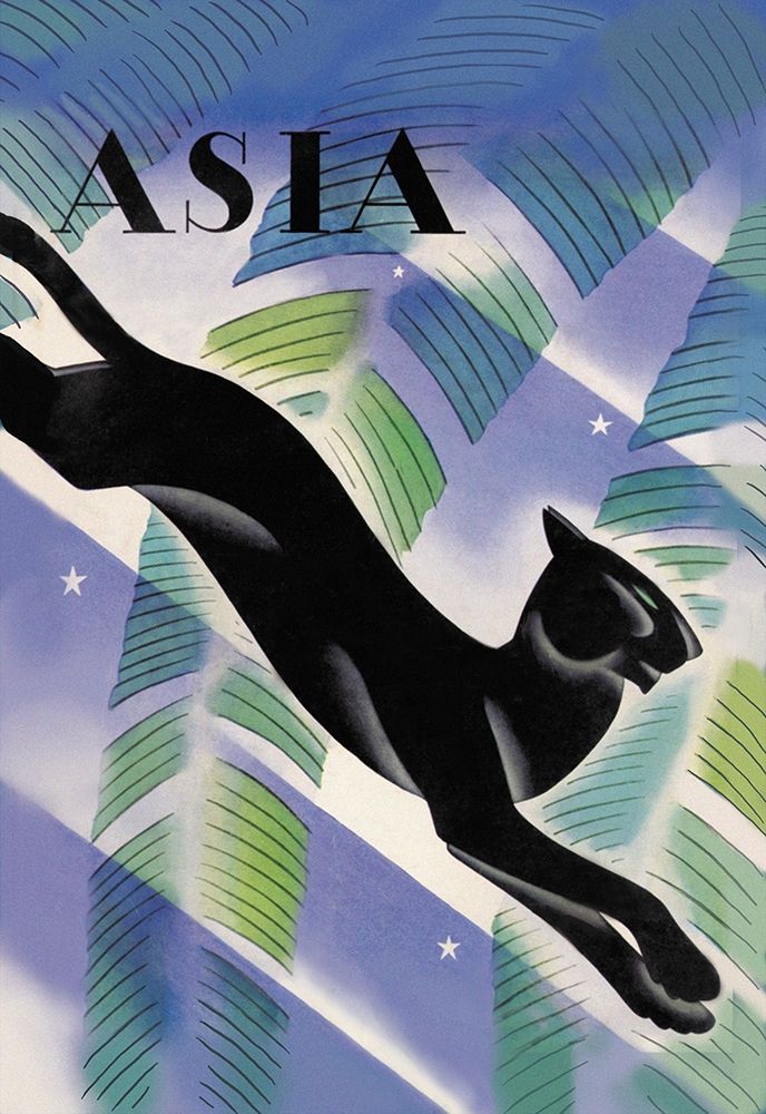 Malayan Night, 1931 art print by Frank McIntosh for $57.95 CAD