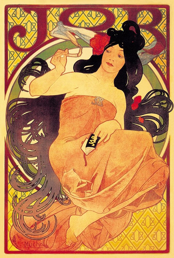 Job by Alphonse Mucha