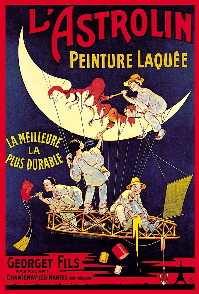 LAstrolin Peinture Laquee art print by Eugene Oge for $57.95 CAD