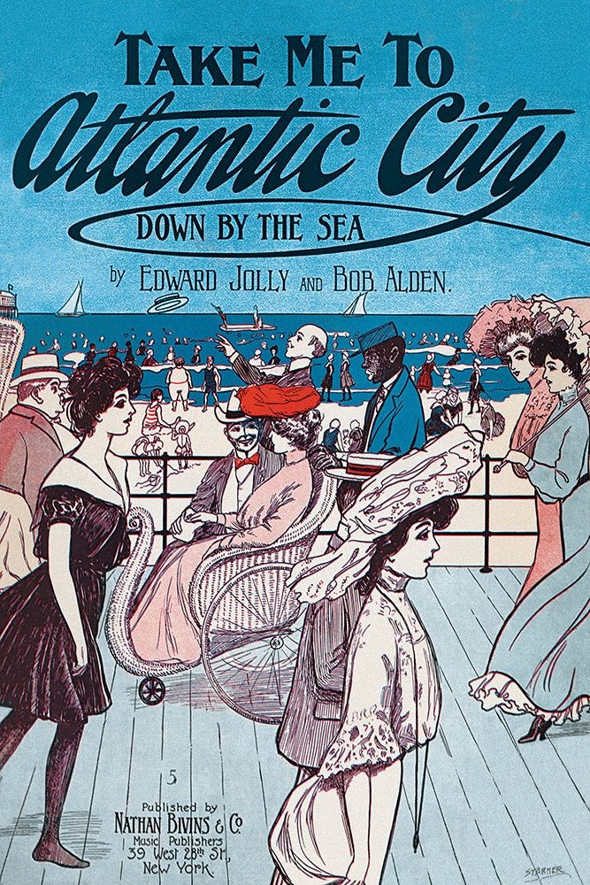 Take Me to Atlantic City art print by Starmer for $57.95 CAD