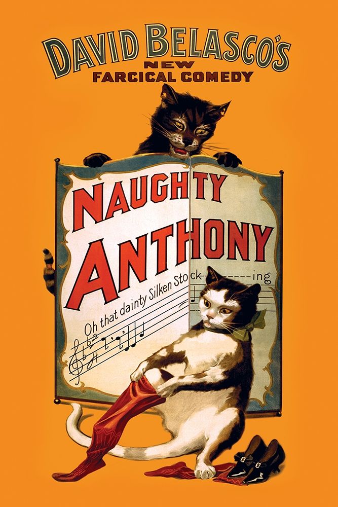 Naughty Anthony, 1899 art print by Strobridge for $57.95 CAD