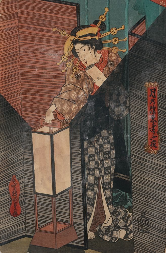 Checking the Lanterns, 1850 art print by Unknown for $57.95 CAD