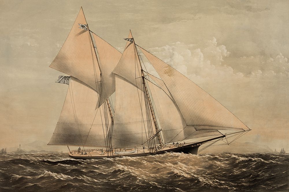 The Yacht art print by Unknown for $57.95 CAD