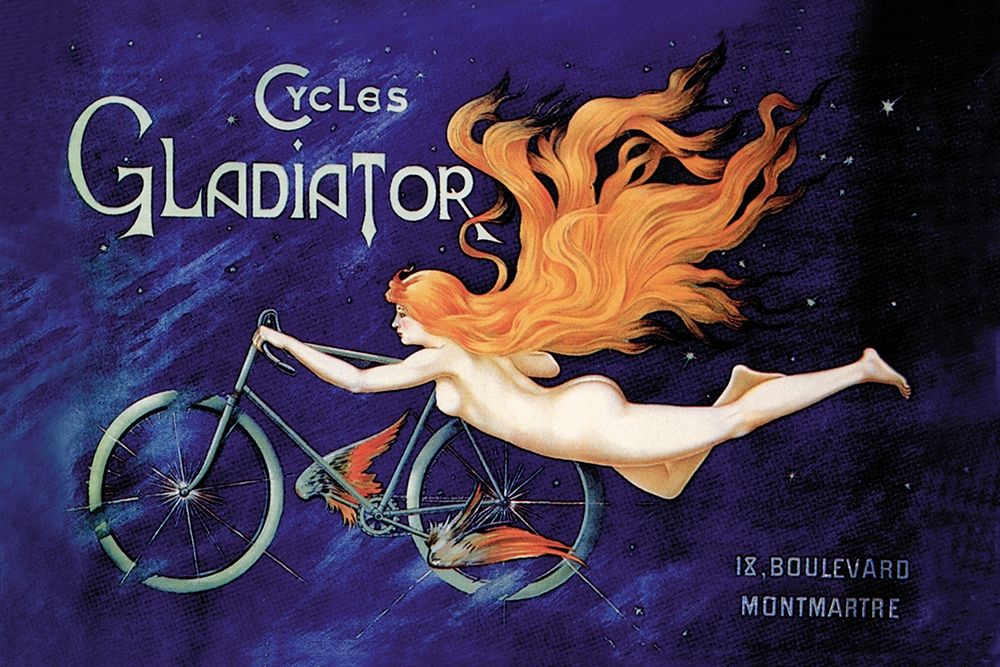 Cycles Gladiator, 1895 art print by Unknown for $57.95 CAD