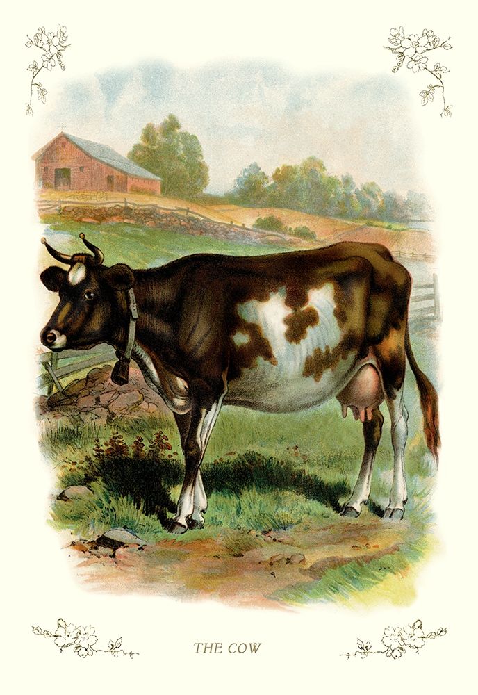 The Cow, 1900 art print by Unknown for $57.95 CAD