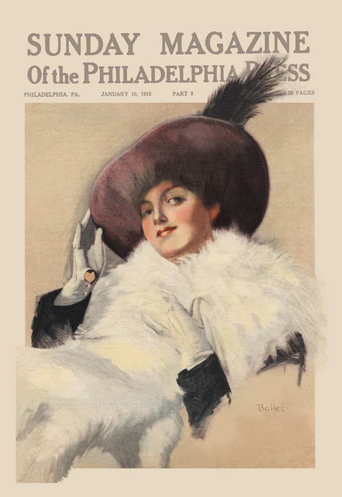 Sunday Magazine of the Philadelphia Press art print by Unknown for $57.95 CAD