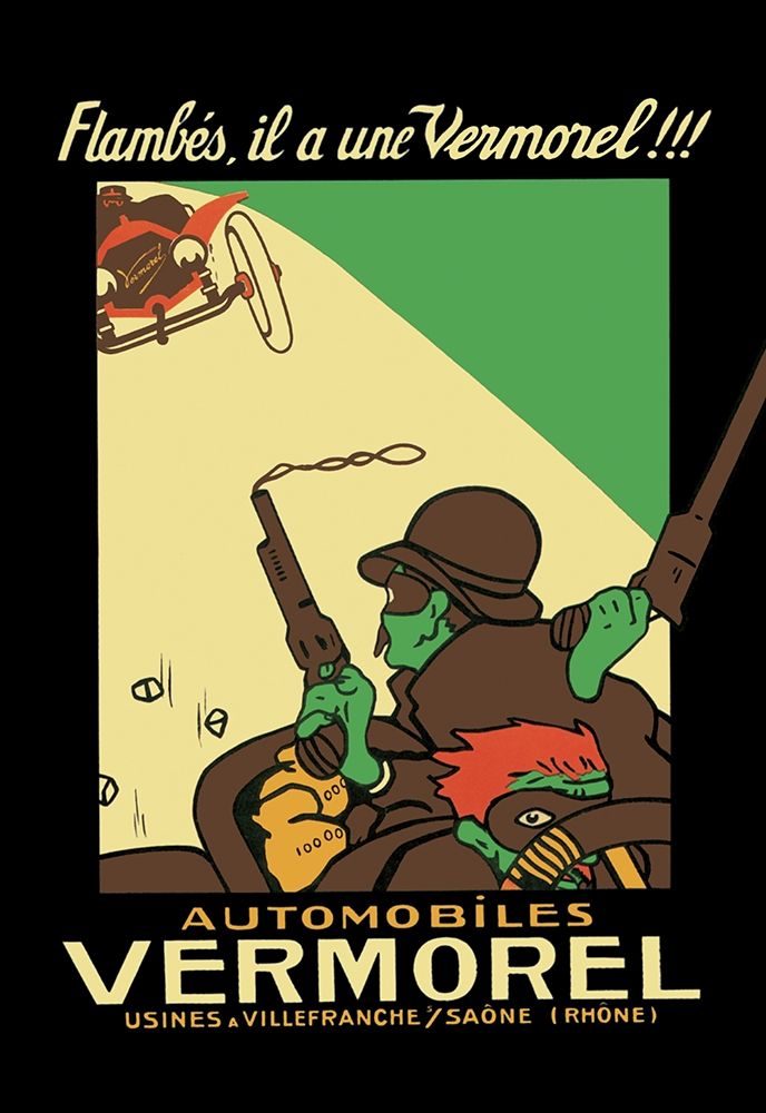 Vermorel Automobiles art print by Unknown for $57.95 CAD