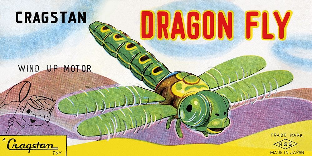 Cragstan Dragon Fly art print by Retrobot for $57.95 CAD