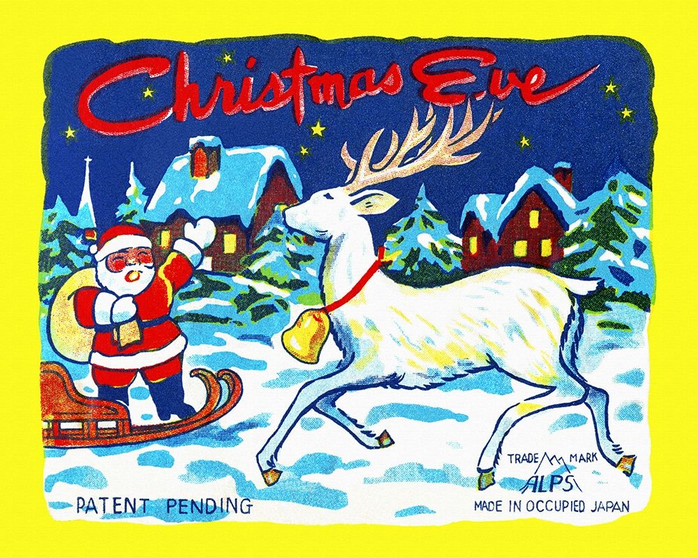 Christmas Eve art print by Unknown for $57.95 CAD